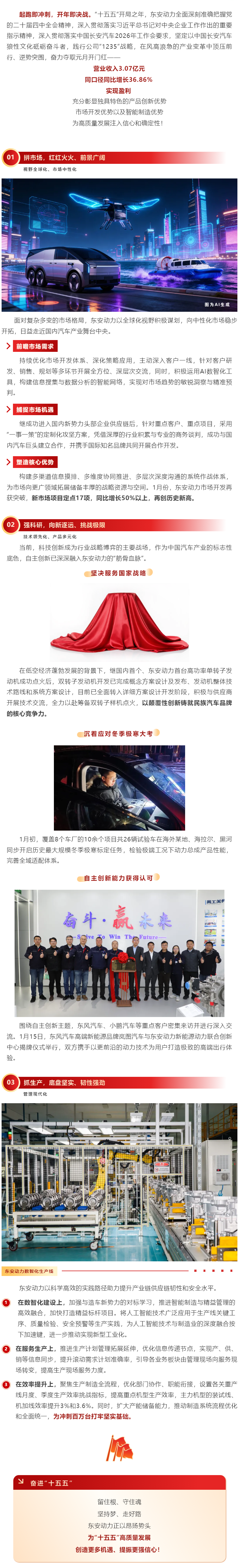 开门红！东安动力“十五五”红火开局